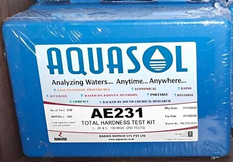 hardness test kit aquasol|portable water quality testing equipment.